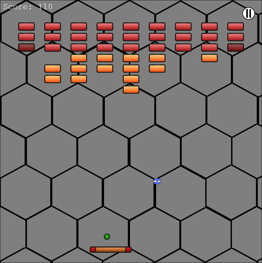 Brick Breaker Game Screenshot